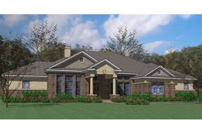 Traditional House Plan #9401-00068 Elevation Photo