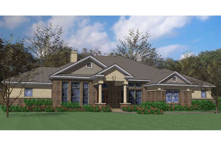 House Plan House Plan #16048 Front Elevation