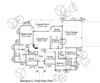 Main Floor for House Plan #9401-00068