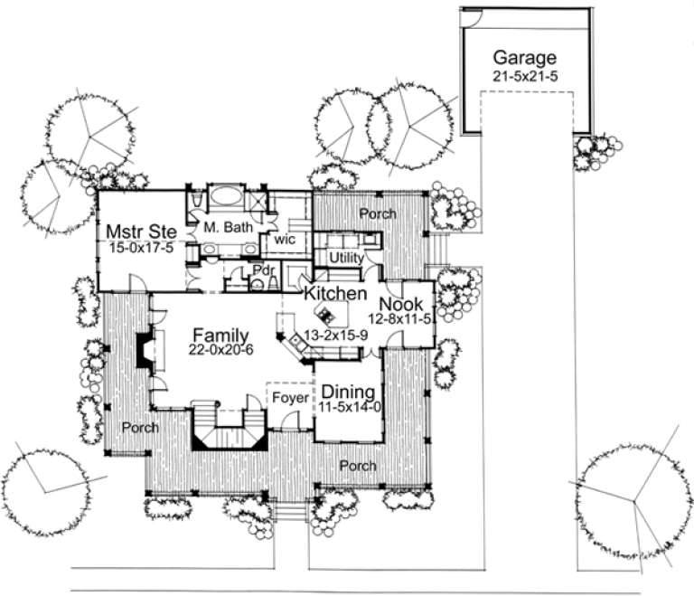House Plan House Plan #16049 Drawing 1
