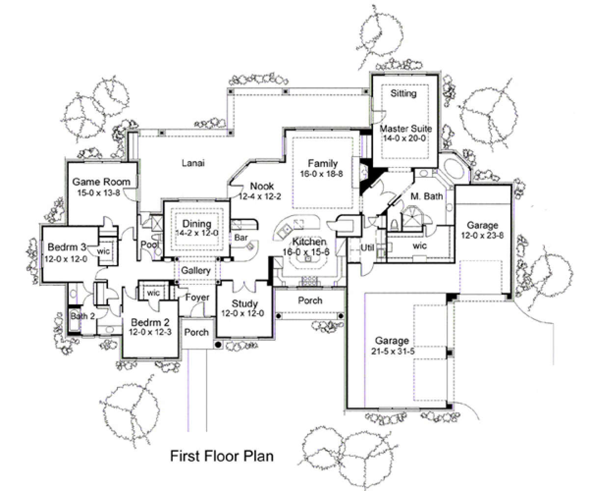 Main Floor for House Plan #9401-00071