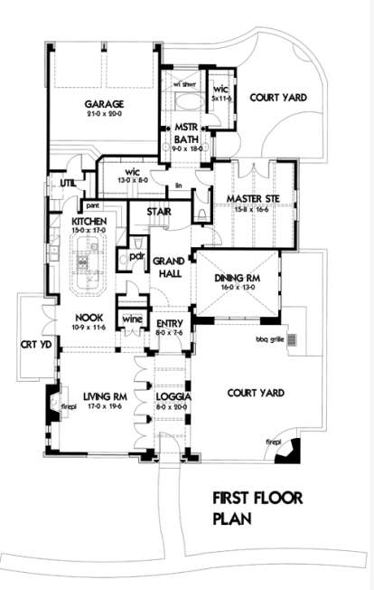 Main Floor for House Plan #9401-00072