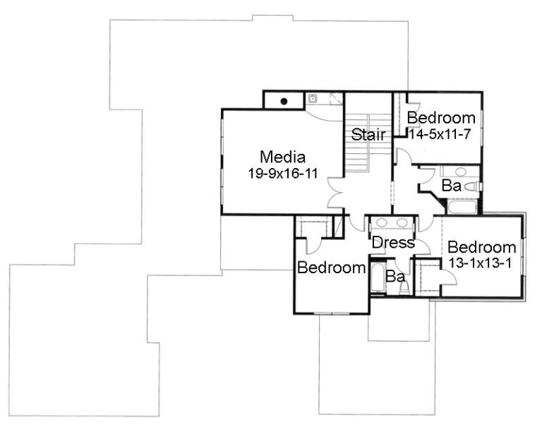 House Plan House Plan #16054 Drawing 2