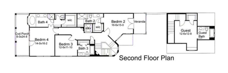 House Plan House Plan #16062 Drawing 2
