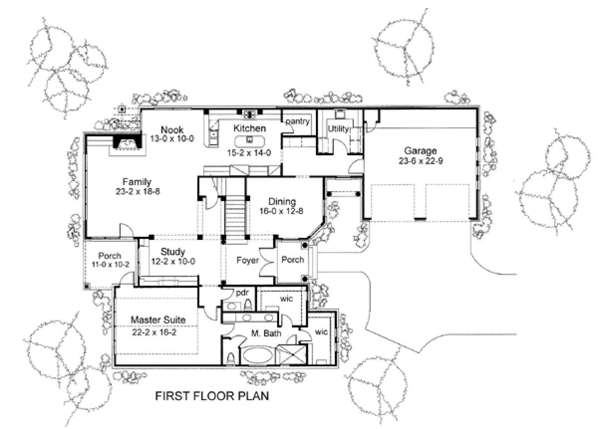 Main Floor for House Plan #9401-00077