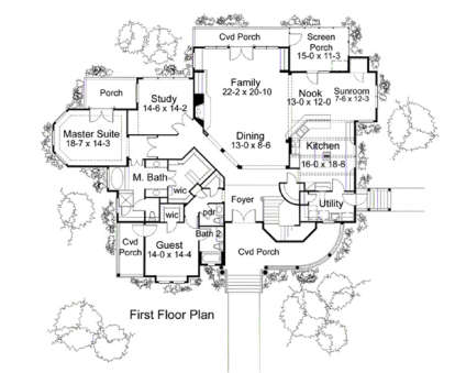 Main Floor for House Plan #9401-00078