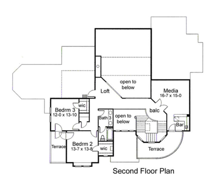 House Plan House Plan #16064 Drawing 2