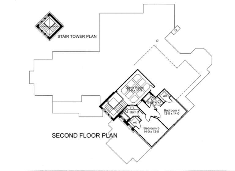 House Plan House Plan #16065 Drawing 2