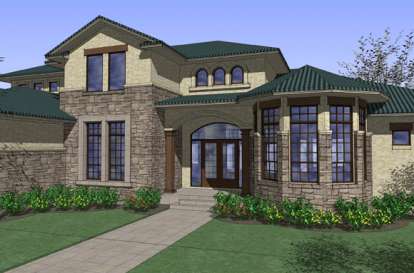 Traditional House Plan #9401-00080 Elevation Photo