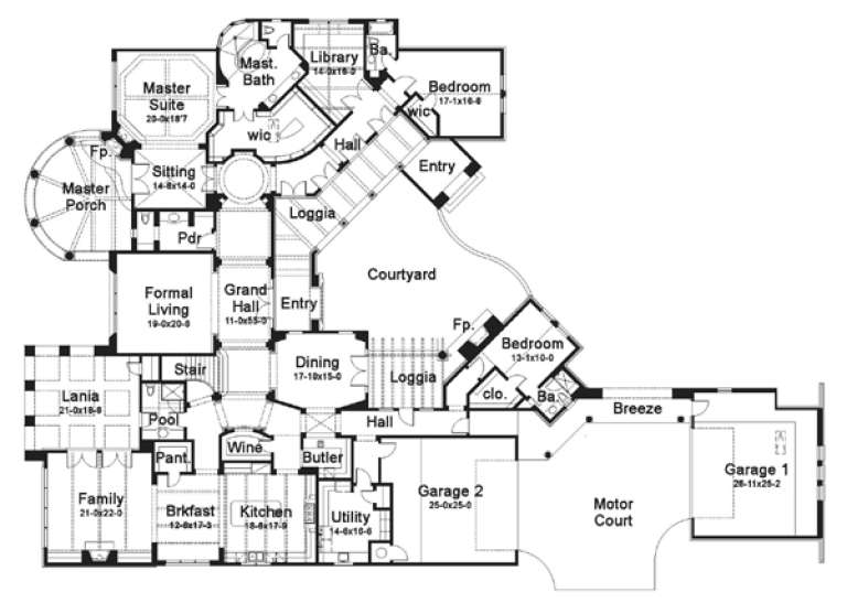 House Plan House Plan #16067 Drawing 1