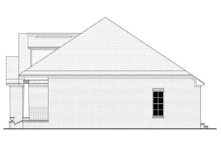 French Country House Plan #041-00058 Elevation Photo