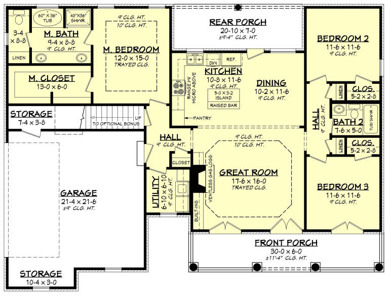 House Plan House Plan #16073 Drawing 1