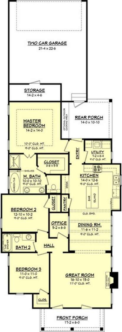 House Plan House Plan #16074 Drawing 1
