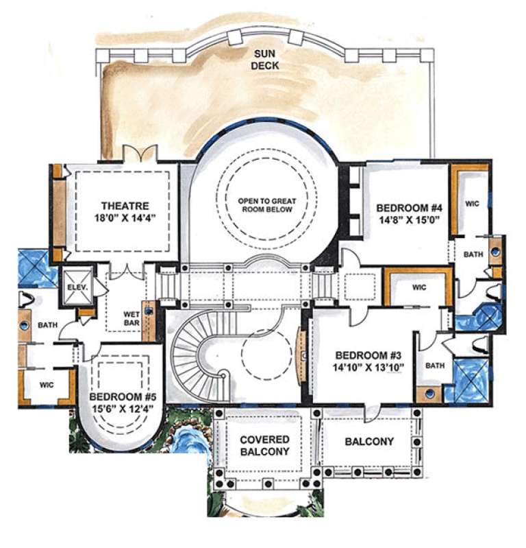 House Plan House Plan #16078 Drawing 2