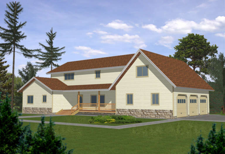 House Plan House Plan #1608 Front Elevation