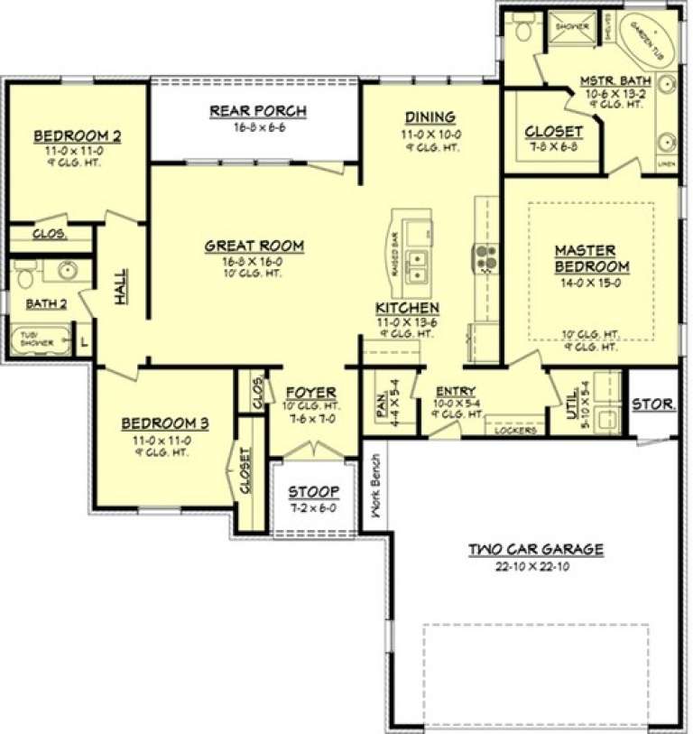 House Plan House Plan #16081 Drawing 1