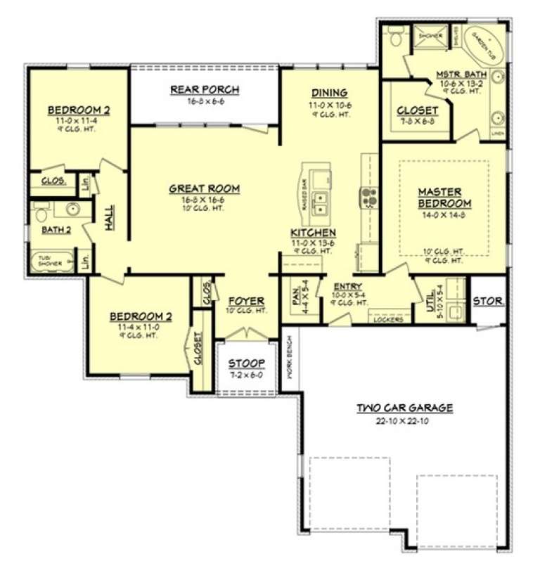 House Plan House Plan #16082 Drawing 1