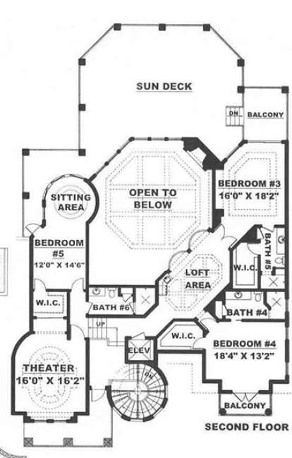 Floorplan 2 for House Plan #1018-00194