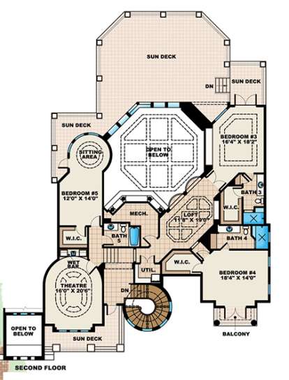 House Plan House Plan #16084 Drawing 2