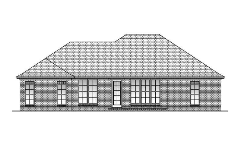 European House Plan #041-00063 Elevation Photo