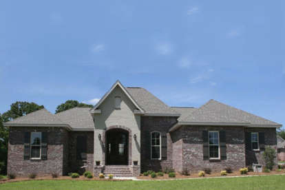 European House Plan #041-00064 Elevation Photo