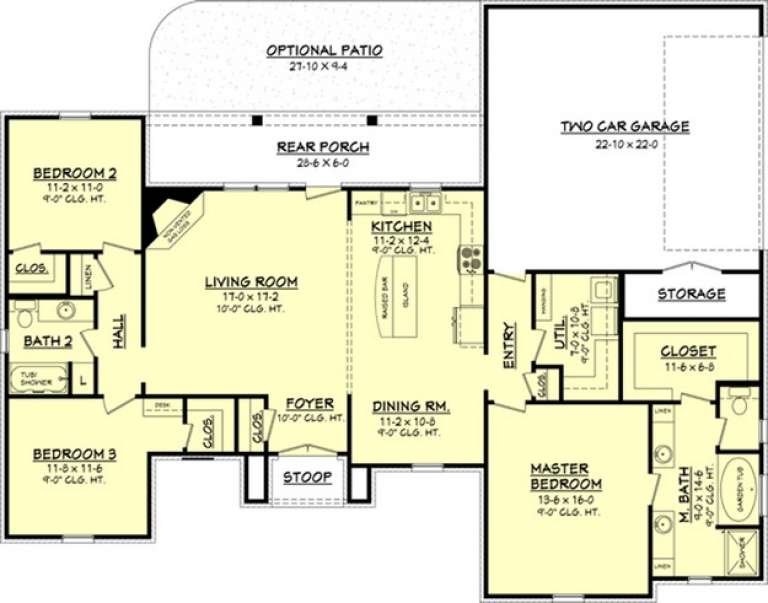 House Plan House Plan #16088 Drawing 1