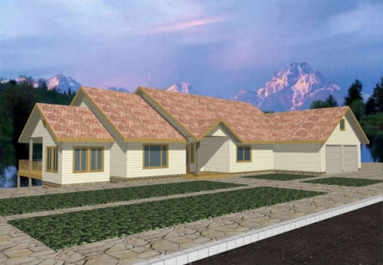 House Plan House Plan #1609 Front Elevation