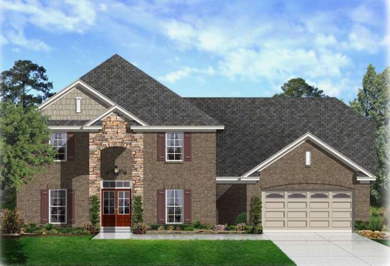 House Plan House Plan #16095 Front Elevation