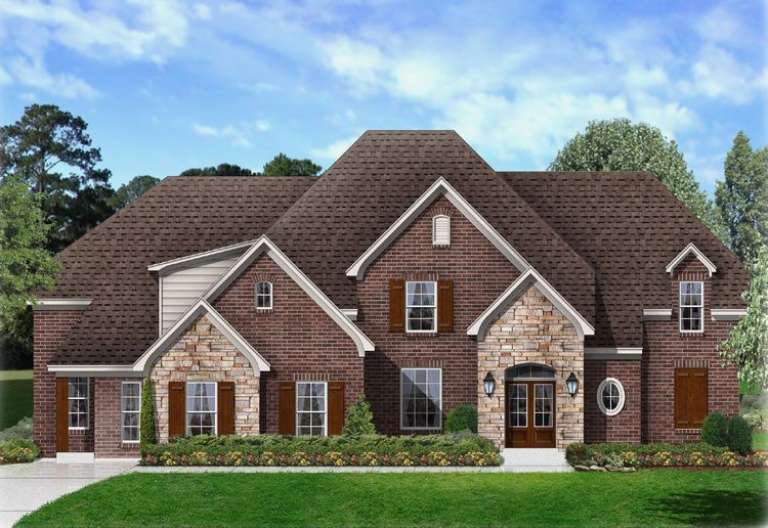 House Plan House Plan #16099 Front Elevation