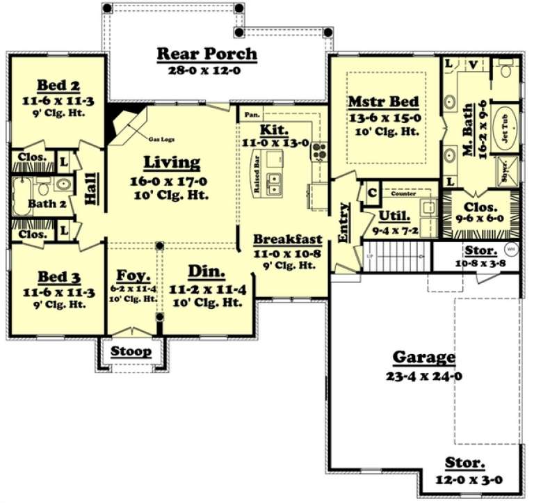 House Plan House Plan #16100 Drawing 1