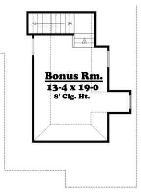 Bonus Room for House Plan #041-00066