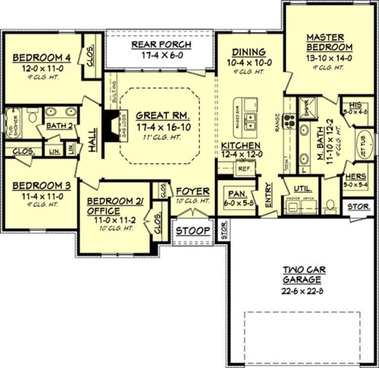 House Plan House Plan #16103 Drawing 1