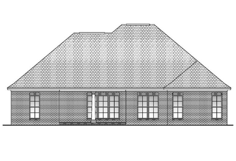 Traditional House Plan #041-00073 Elevation Photo