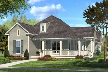 Craftsman House Plan #041-00074 Elevation Photo