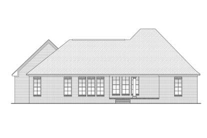 European House Plan #041-00075 Elevation Photo