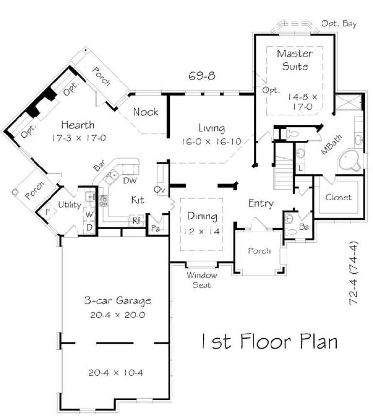 House Plan House Plan #16110 Drawing 1
