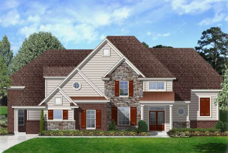 House Plan House Plan #16111 Front Elevation