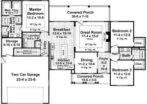 Main Floor for House Plan #348-00215