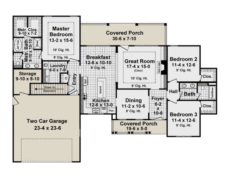 House Plan House Plan #16112 Drawing 1