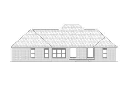 European House Plan #348-00218 Elevation Photo