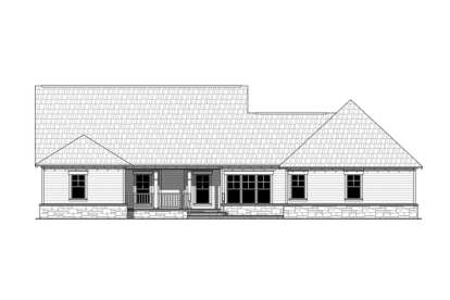 Craftsman House Plan #348-00219 Elevation Photo