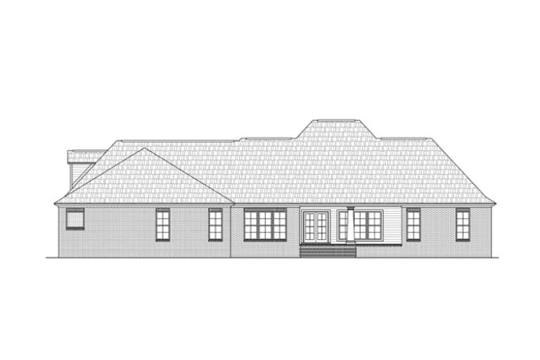 Country House Plan #348-00221 Elevation Photo