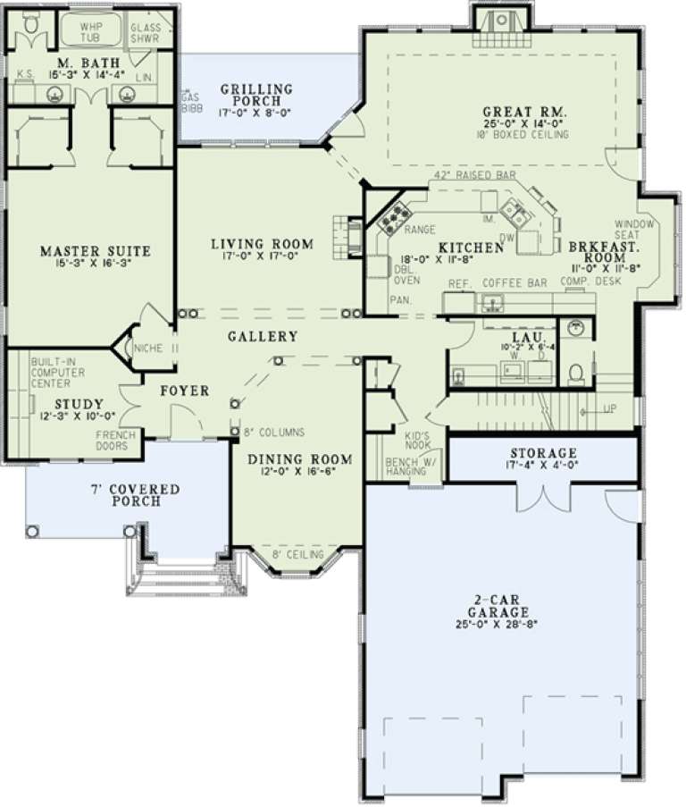 House Plan House Plan #16119 Drawing 1