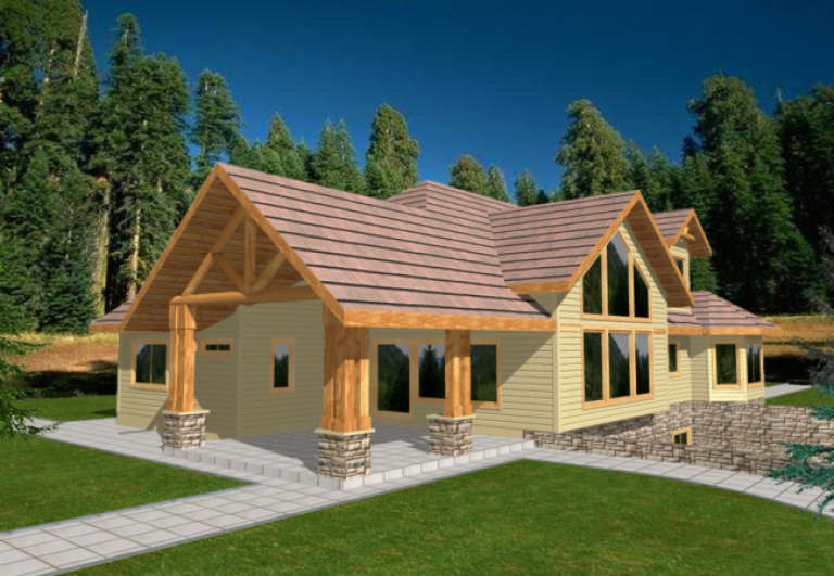 House Plan House Plan #1612 Front Elevation