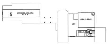 Second Floor for House Plan #039-00293