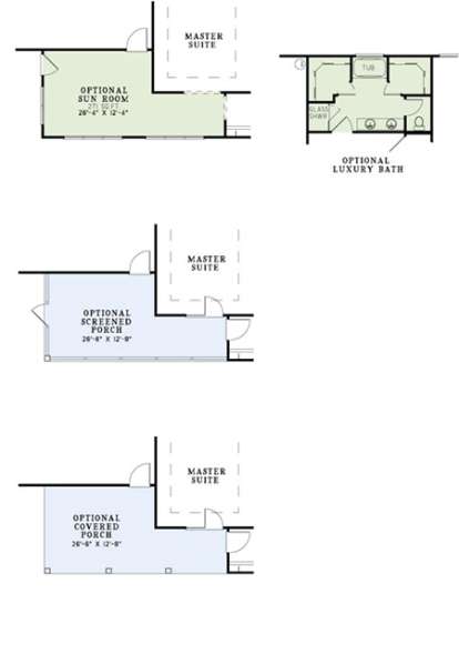 Floorplan 2 for House Plan #110-00962