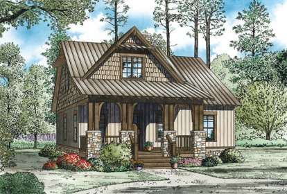 Craftsman House Plan #110-00963 Elevation Photo