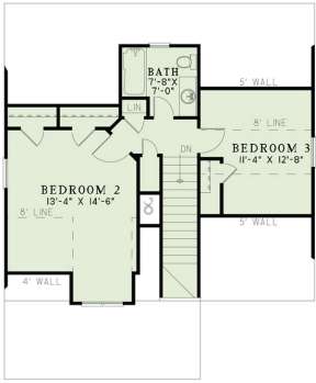 Floorplan 2 for House Plan #110-00963