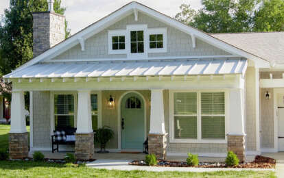 Bungalow House Plan #7806-00013 Build Photo