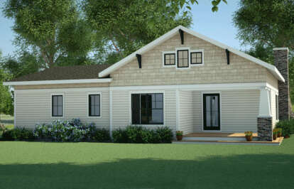 Bungalow House Plan #7806-00013 Elevation Photo